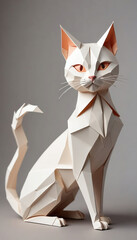 Origami cat