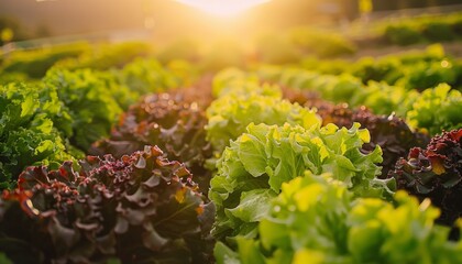 City rooftop urban farm poster featuring abundant space for customizable text placement