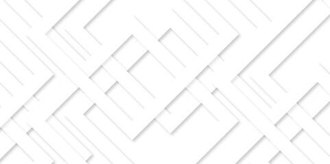 Vector Modern white technology concept diamond triangle geometric grey line background. modern white and grey color geometric backdrop design cube pattern background for website banner.