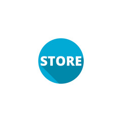 Store word icon isolated on transparent background