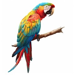 Colorful Parrot Illustration