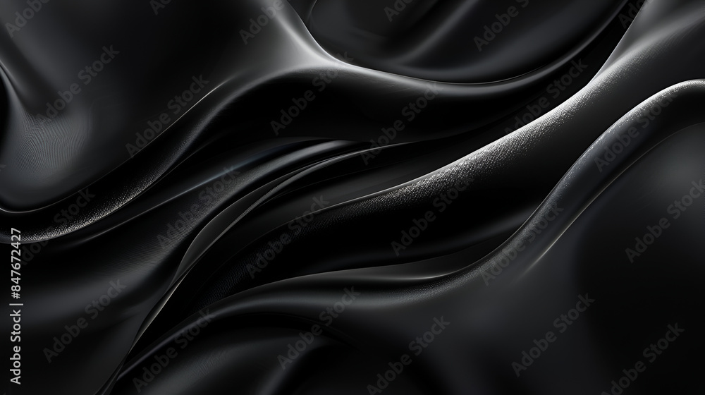Poster abstract black wave background with intricate texture pattern for design and art compositions,black 