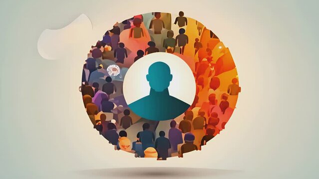 HR Human resources. Business leadership concept. Management and recruitment. Social network. Different person, business, leader, cooperation, opportunity