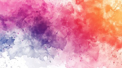 Watercolor brush background illustration generated by ai
