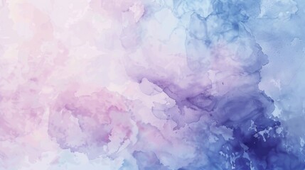 Fototapeta premium Watercolor brush purple background illustration generated by ai