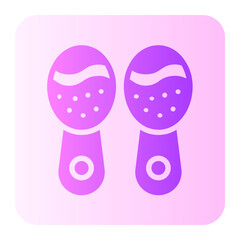 maracas gradient icon