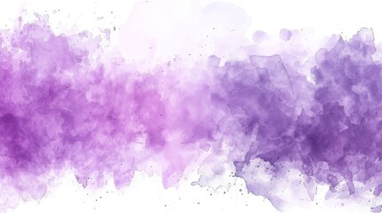 Watercolor brush purple background illustration generated by ai