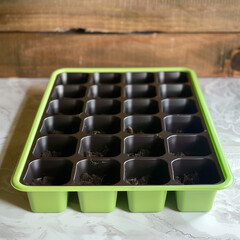 Seed Your Dreams: A Vacant Seed Starter Tray