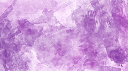 Obraz premium Watercolor brush purple background illustration generated by ai