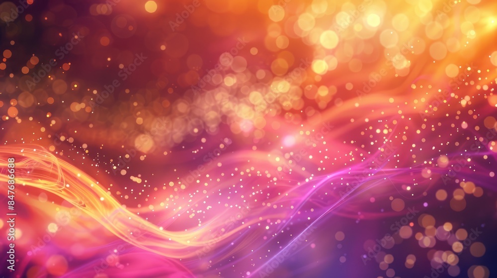 Aufkleber dynamic background suitable for greeting card banner landing page presentation etc