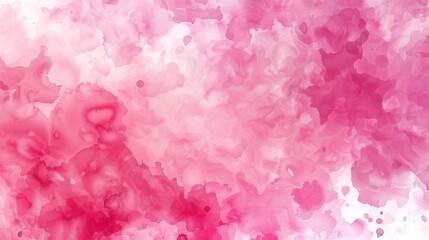 Fototapeta premium Watercolor brush pink background illustration generated by ai