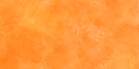 Abstract orange fantasy watercolor background texture .splash acrylic vector design .banner for wallpaper .watercolor wash aqua painted texture .abstract hand paint with stain backdrop .