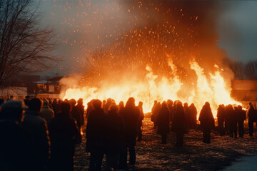 火, 炎, 焚き火, 火事, 火災, 災害, 行事, 祭り, 祈り, fire, flames, bonfire, disaster, event, festival, prayer