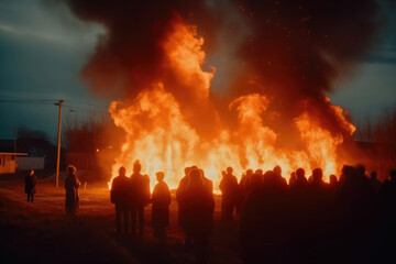 火, 炎, 焚き火, 火事, 火災, 災害, 行事, 祭り, 祈り, fire, flames, bonfire, disaster, event, festival, prayer