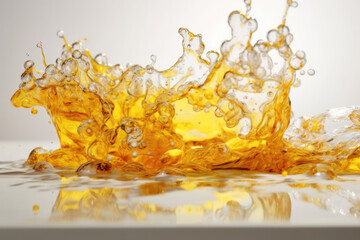 水, 液体, 黄色, 黄色い液体, 流動的, 雫, 波, Water, liquid, yellow, yellow liquid, fluid, drop, wave