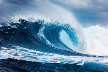  Close-Up of Powerful Ocean Waves