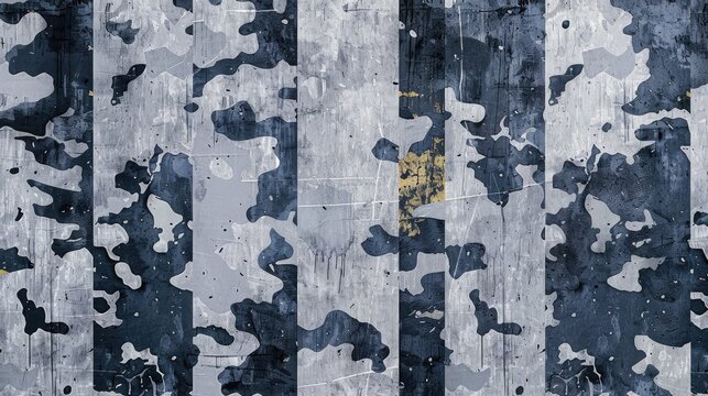 Unskilled indicated on a gray camo pattern