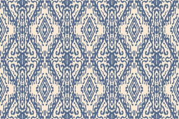 Seamless ethnic design, ikat art. beautiful hand drawn Design for textile and printingEthnic pattern.beautiful pattern. folk embroidery,bohemian style, abstract art	