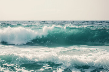  Close-Up of Powerful Ocean Waves
