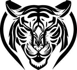 Wild tiger logo
