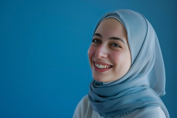beautiful woman hijab asian