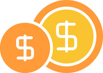 Dollar Coin Icon