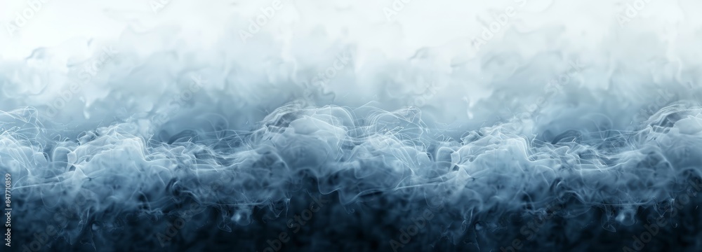 Poster a colorful fog and mist effect for text or space is created using smoke steam isolated on a transpar
