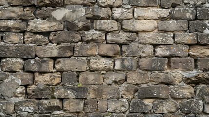 Fototapeta premium Background of an ancient brick wall
