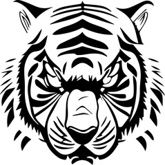 Wild tiger logo