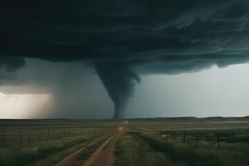 自然, 災害, 嵐, 台風, 竜巻, 草原, 牧草地, Nature, disaster, storm, typhoon, tornado, meadow, pasture