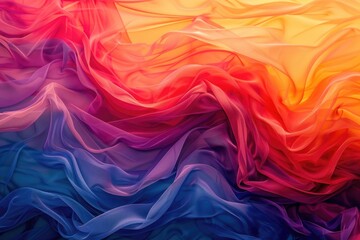 Obraz premium Brightly colored fabric background