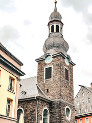 Traditional Cathedral in Monschau in Germany