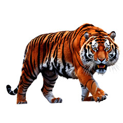 Obraz premium drawing of a tiger Illustration