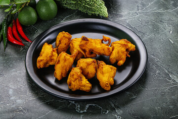 Indian cuisine - paneer pakora cheese