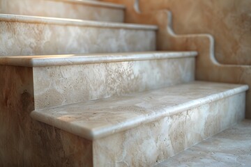 Elegant Marble Staircase Interior Design for Luxurious Architecture and Sophisticated Home Decor