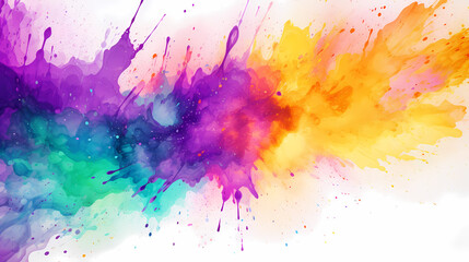 Abstract background of watercolor paint