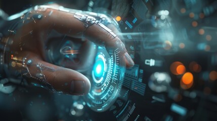 Touching the Future Fingertip Experience on Glassmorphism Design with Haptic Feedback