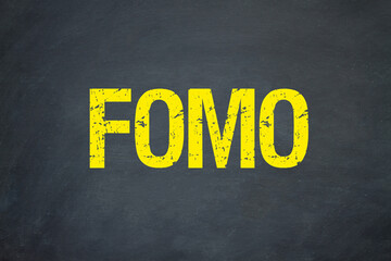 FOMO - Fear Of Missing Out	