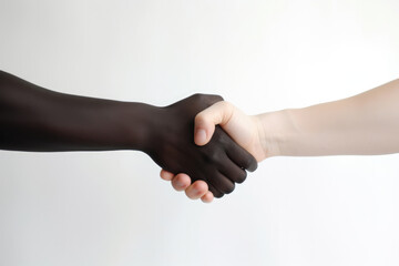 握手, 協力, 愛, 友達, 手, 仲間, 黒人, 白人, handshake, cooperation, love, friend, hand, companion, black, white