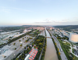 Neckarpark in Stuttgart, Canstatter Wasen