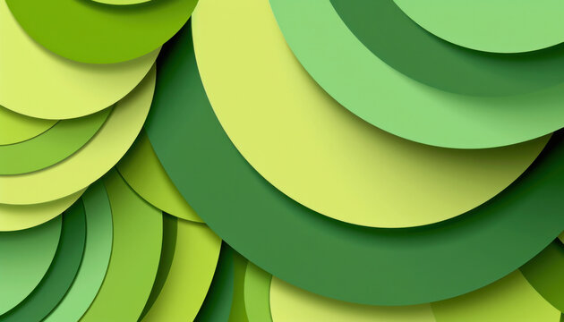 A vertical line showcases green circles representing plant life like leaves, fruits, and flowers