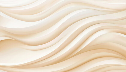 Obraz premium A detailed view of a clean white surface with smooth wave pattern, giving a serene and elegant look