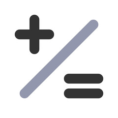 Obraz premium plus and minus