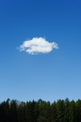 Obraz premium Blauer himmel