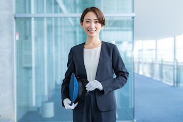 日本人女性の運転手