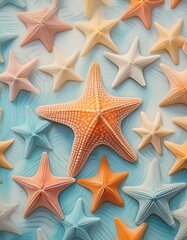 ヒトデのモチーフ