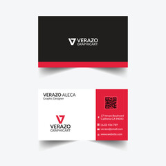 Creative and modern , template clean and simple business card template