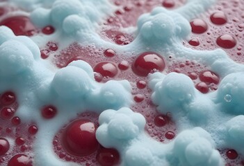 Naklejka premium Abstract Background | Abstract Wallpaper | Bubbles | Closeup of abstract background with round-shaped