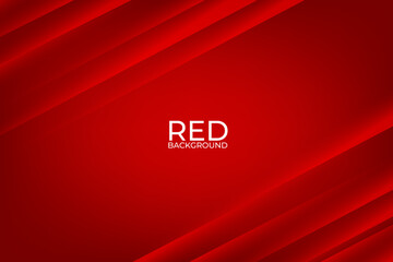 Obraz premium Red background design with stripes