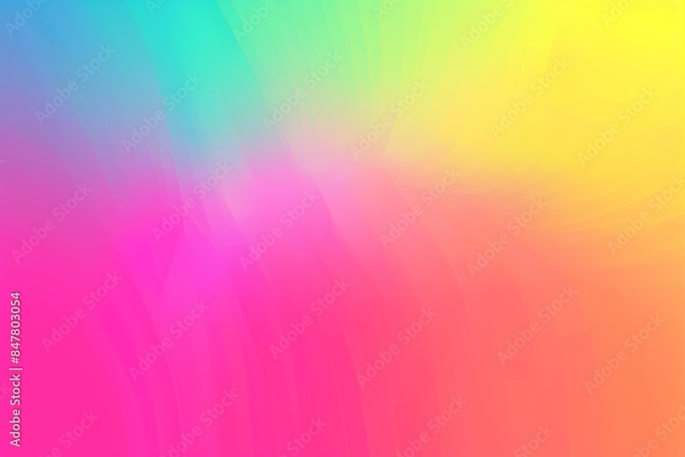 Poster vibrant rainbow color gradient background with smooth transition effects